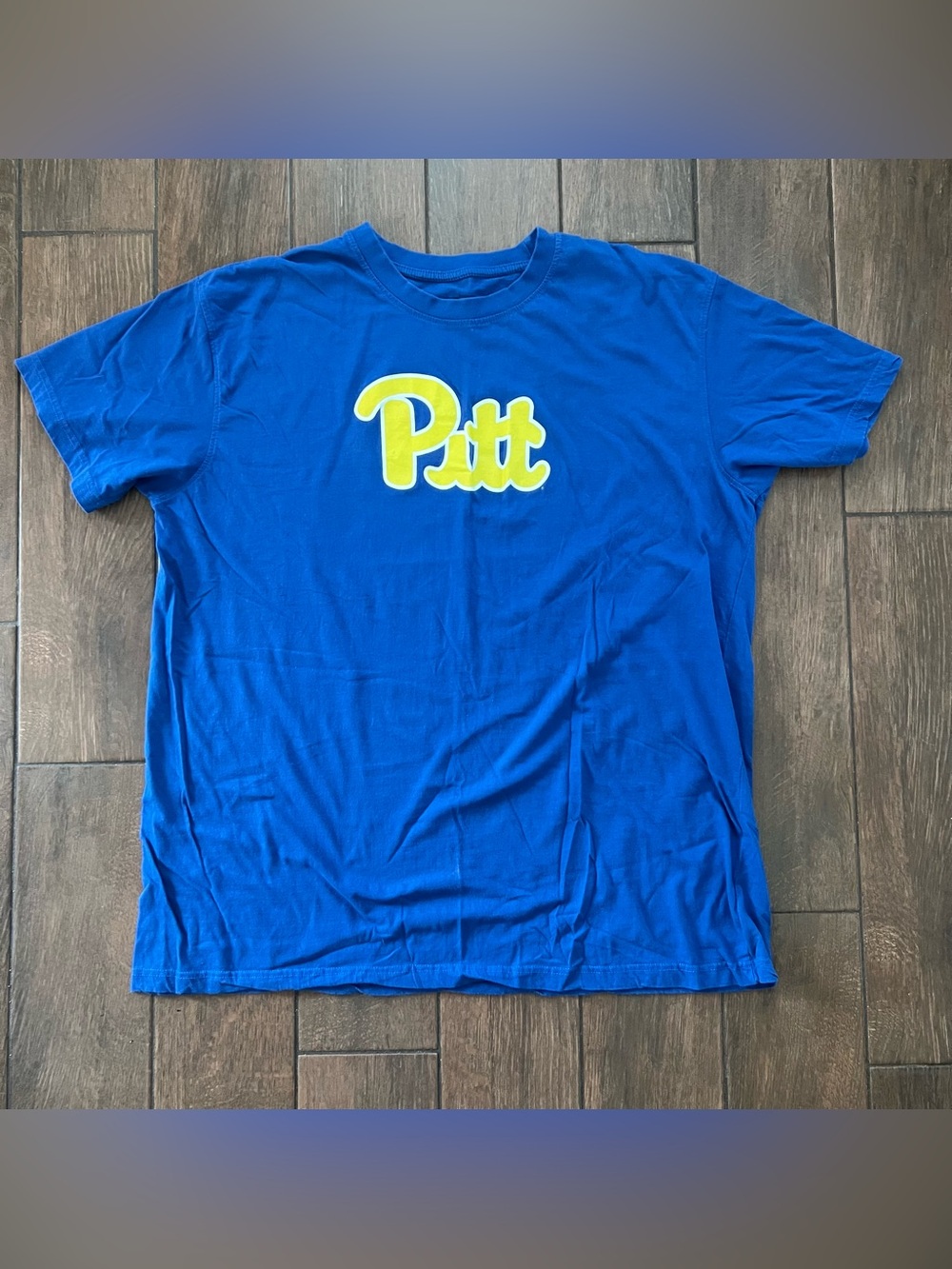 Profile Varsity Pitt University of Pittsburgh Classic Blue T Shirt sz 4XL
